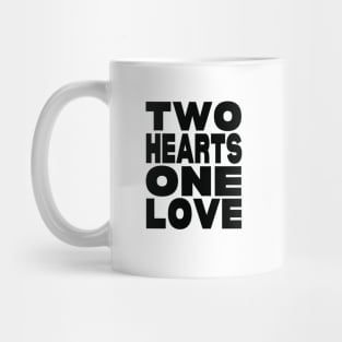 Two hearts one love Mug